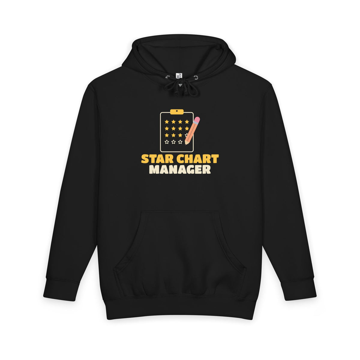 Star Chart Manager Islamic Heavyweight Premium Heavyweight Hoodie in Black – AdabStars
