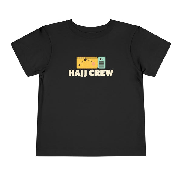 Hajj Crew Toddler T-Shirt in Black – AdabStars