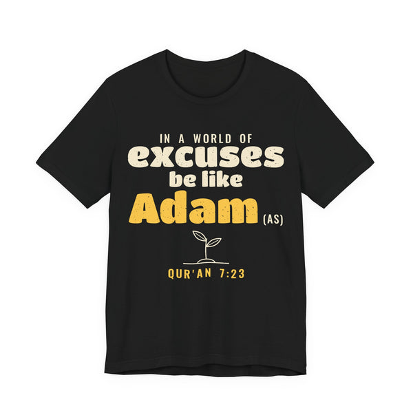Be Like Adam (AS) Unisex T-Shirt in Black – AdabStars