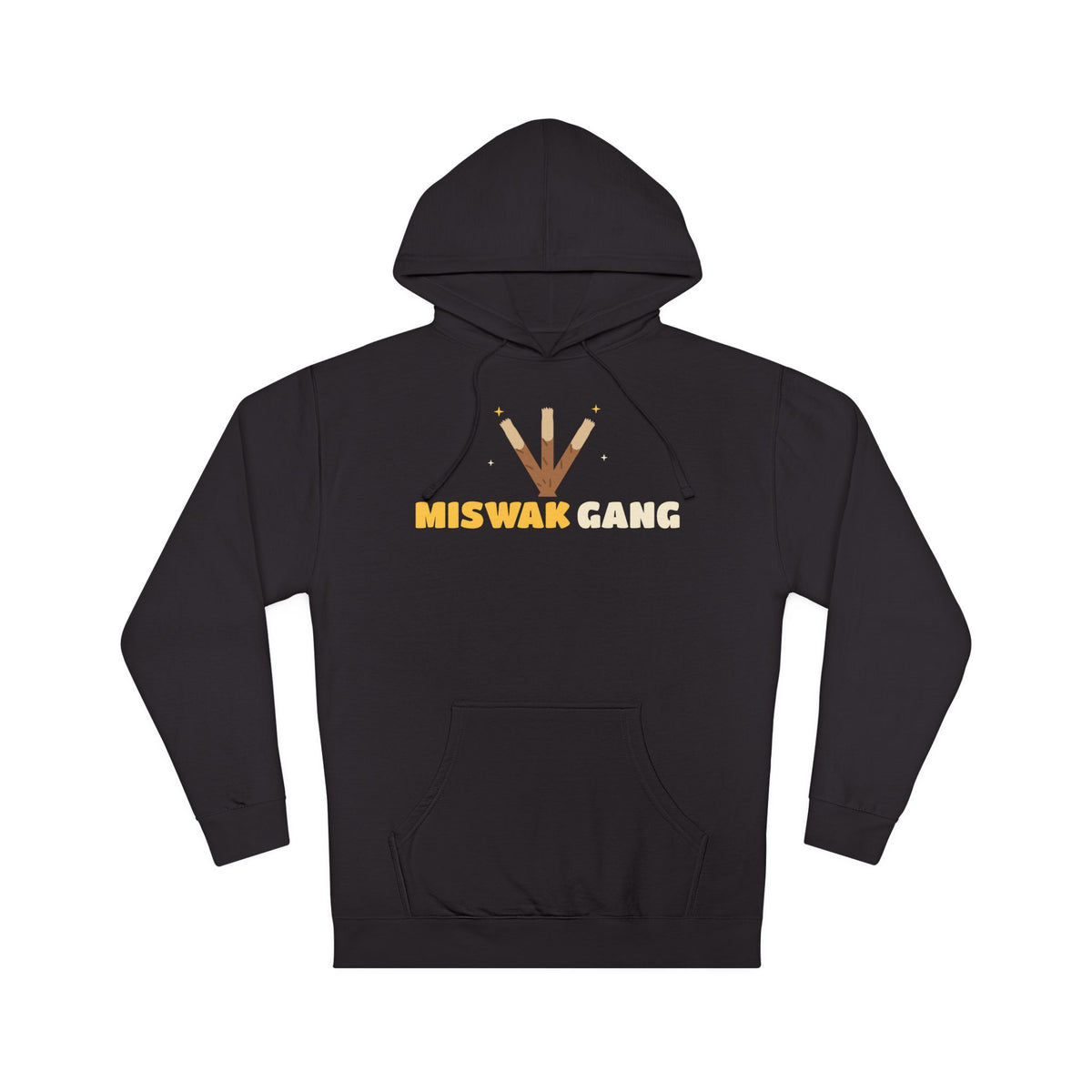 Miswak Gang Islamic Hoodie in Black – AdabStars