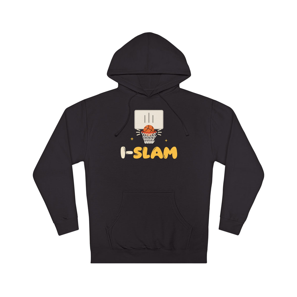 I-Slam Muslim Hoodie | Muslim Basketball Kids I-Slam Pun Proud Islam Hoop Dunk | AdabStars Islamic Kids Apparel