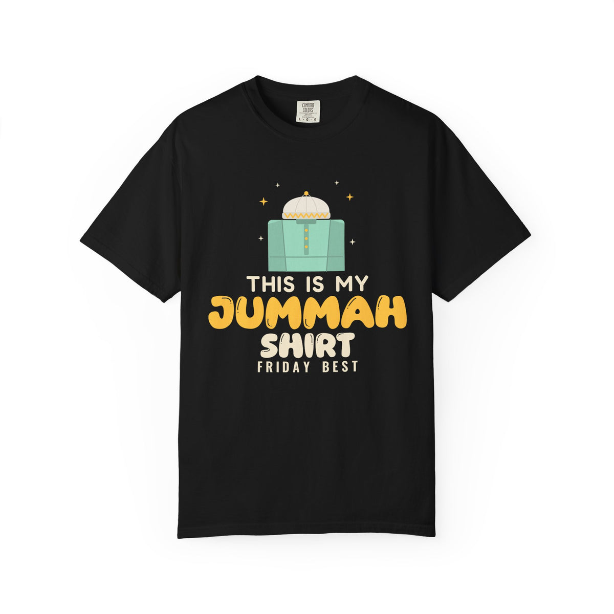 This Is My Jummah Heavyweight T-Shirt in Black – AdabStars