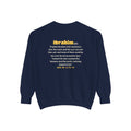 Be Like Ibrahim (AS) Sweatshirt | Prophet Ibrahim (Abraham) Truth Story, Qur'an 6:76-79 on the Back | AdabStars