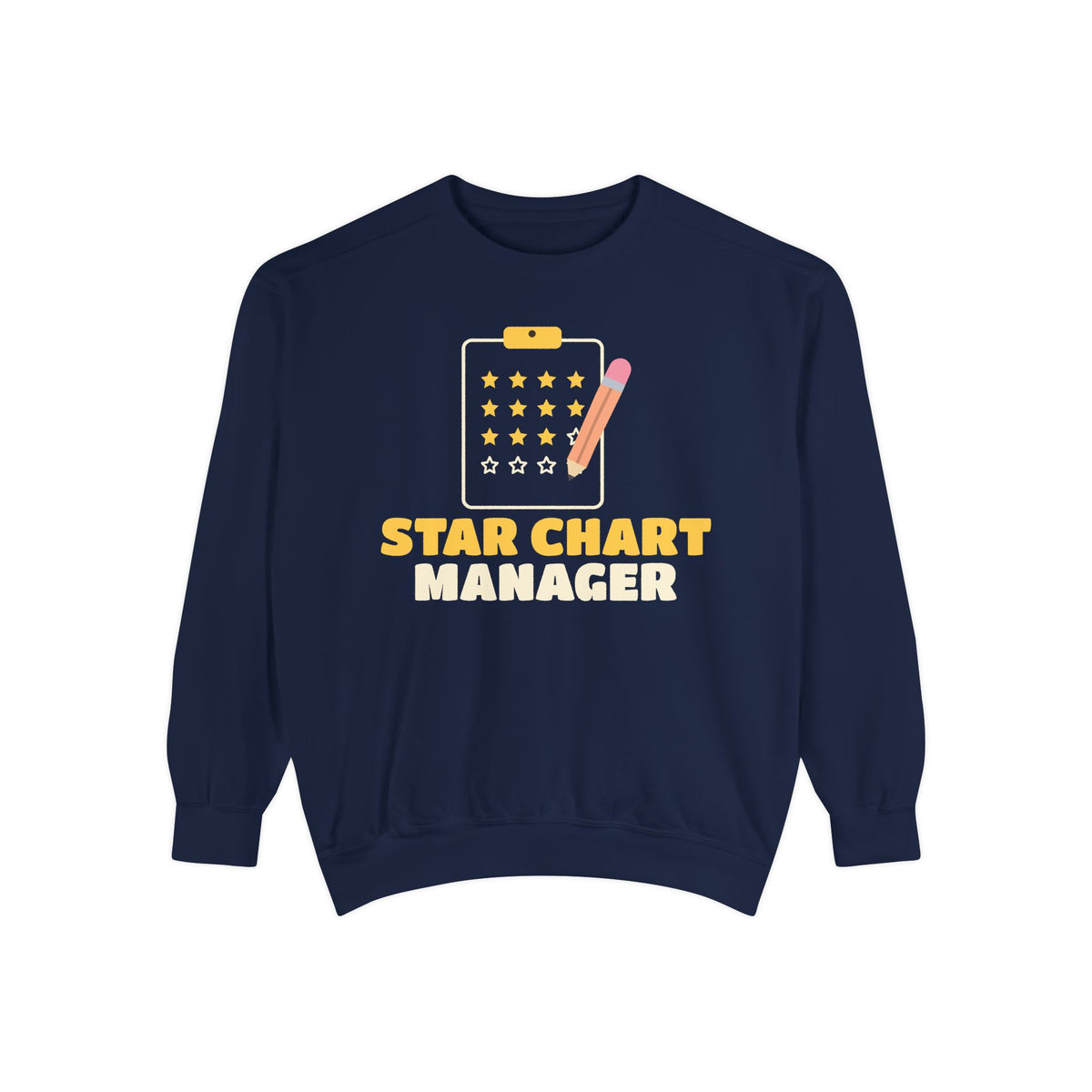 Star Chart Manager Ramadan Sweatshirt | Muslim Parent Star Chart Manager Reward Board Adab Family | AdabStars Islamic Apparel
