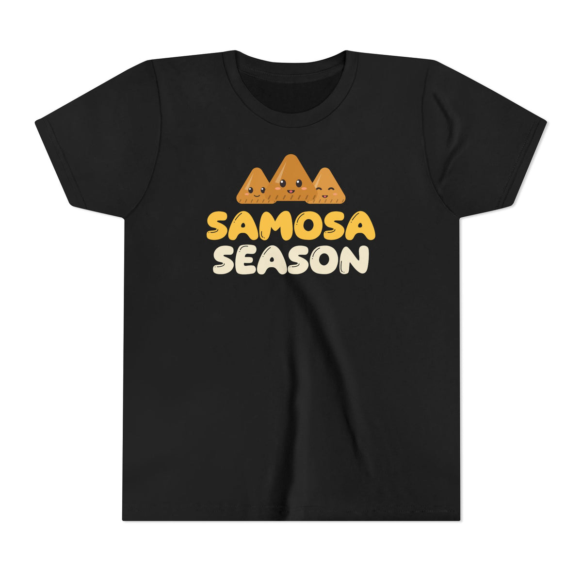 Samosa Season Ramadan Kids Tee | Ramadan Iftar Kids Desi Food Cute Samosas | AdabStars Islamic Kids Apparel