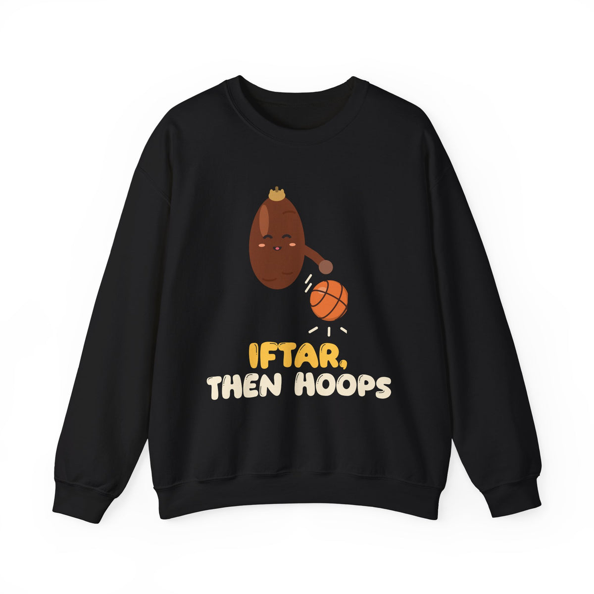 Iftar Then Hoops Crewneck Sweatshirt – AdabStars
