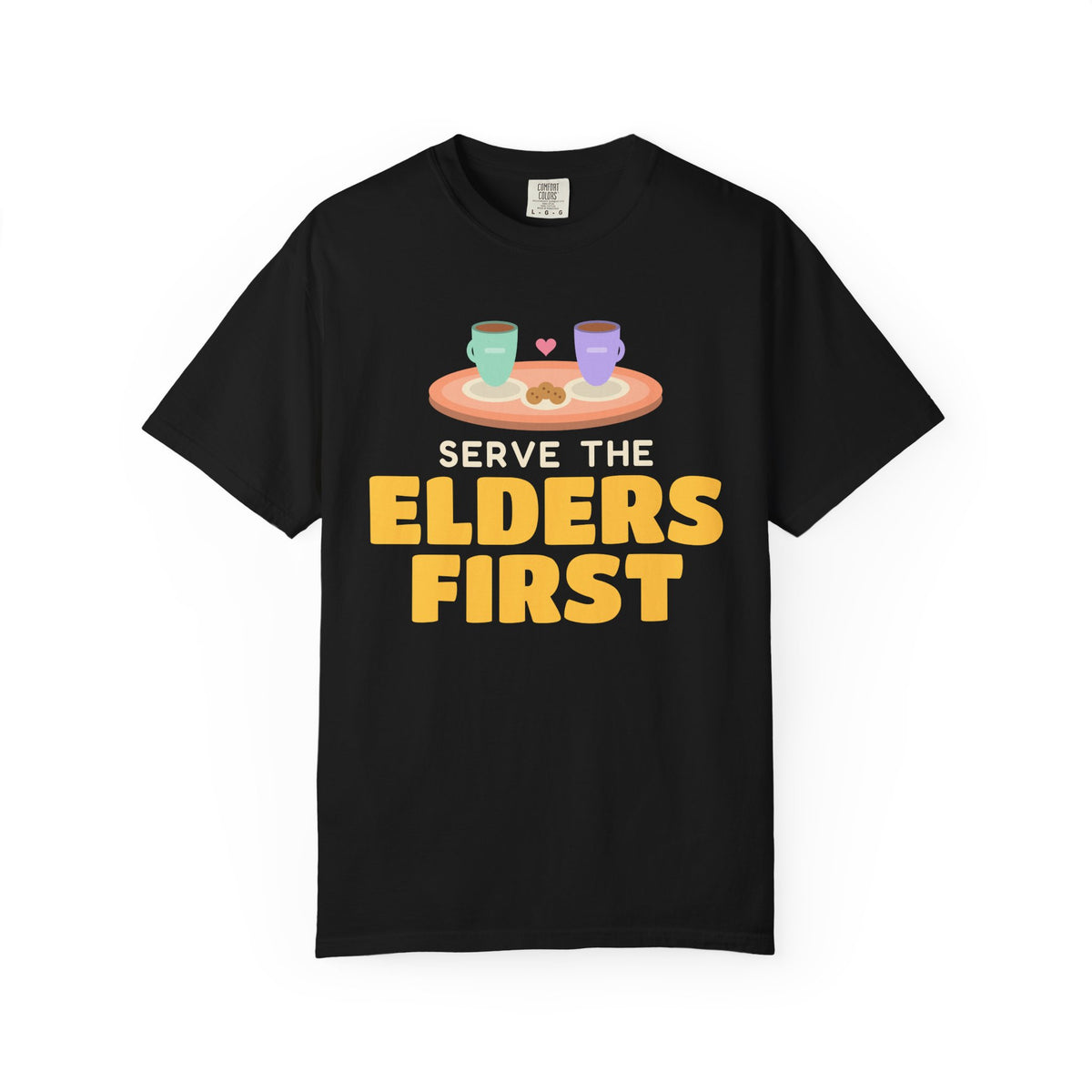 Elders First Islamic Heavyweight T-Shirt in Black – AdabStars