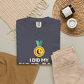 I Did My First Fast Ramadan Heavyweight Tee | Ramadan Kids Milestone Medal Proud | AdabStars Islamic Kids Apparel