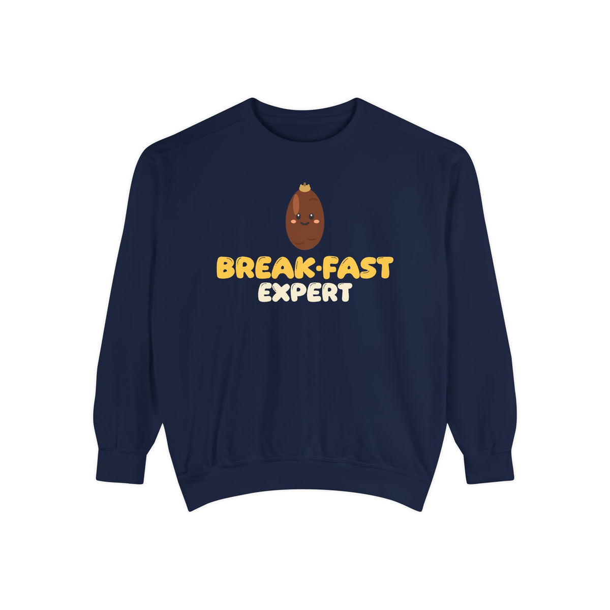 Break Fast Expert Sweatshirt | Ramadan Iftar Kids Date Food Pun | AdabStars Islamic Kids Apparel