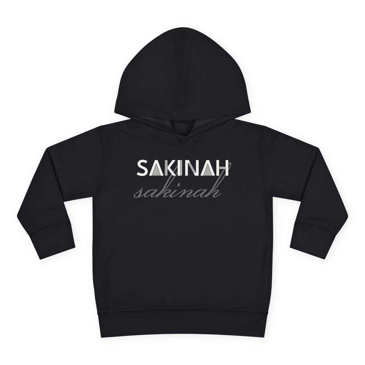 Sakinah Islamic Toddler Hoodie in Black – AdabStars