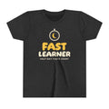 Fast Learner Ramadan Kids Tee | Ramadan Kids First Fasting Pun Stopwatch | AdabStars Islamic Kids Apparel