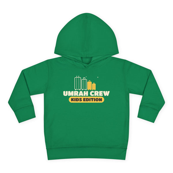 Umrah Crew Kids Edition Toddler Hoodie in Kelly – AdabStars