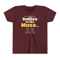 Be Like Musa (AS) Kids Tee | Prophet Musa (Moses) Courage Story, Qur'an 26:61-63 on the Back | AdabStars