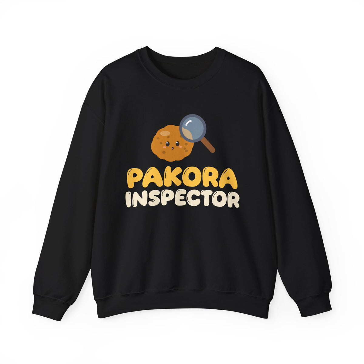 Pakora Inspector Ramadan Crewneck Sweatshirt in Black – AdabStars