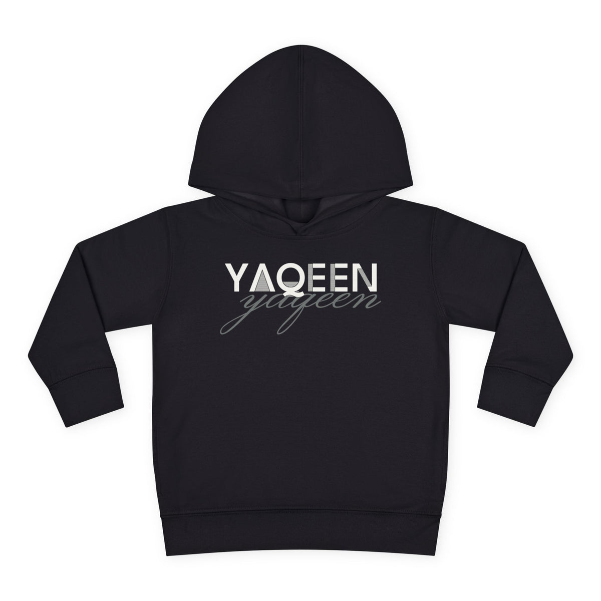Yaqeen Islamic Toddler Hoodie in Black – AdabStars