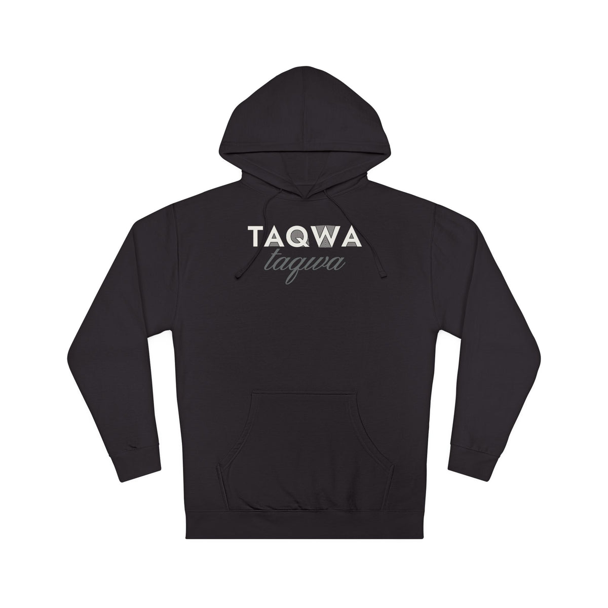 Taqwa Islamic Hoodie | Muslim God Consciousness Minimal Streetwear | AdabStars Islamic Apparel