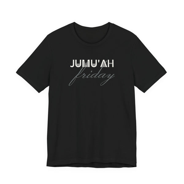 Jumu'ah Friday Islamic Unisex T-Shirt in Black – AdabStars