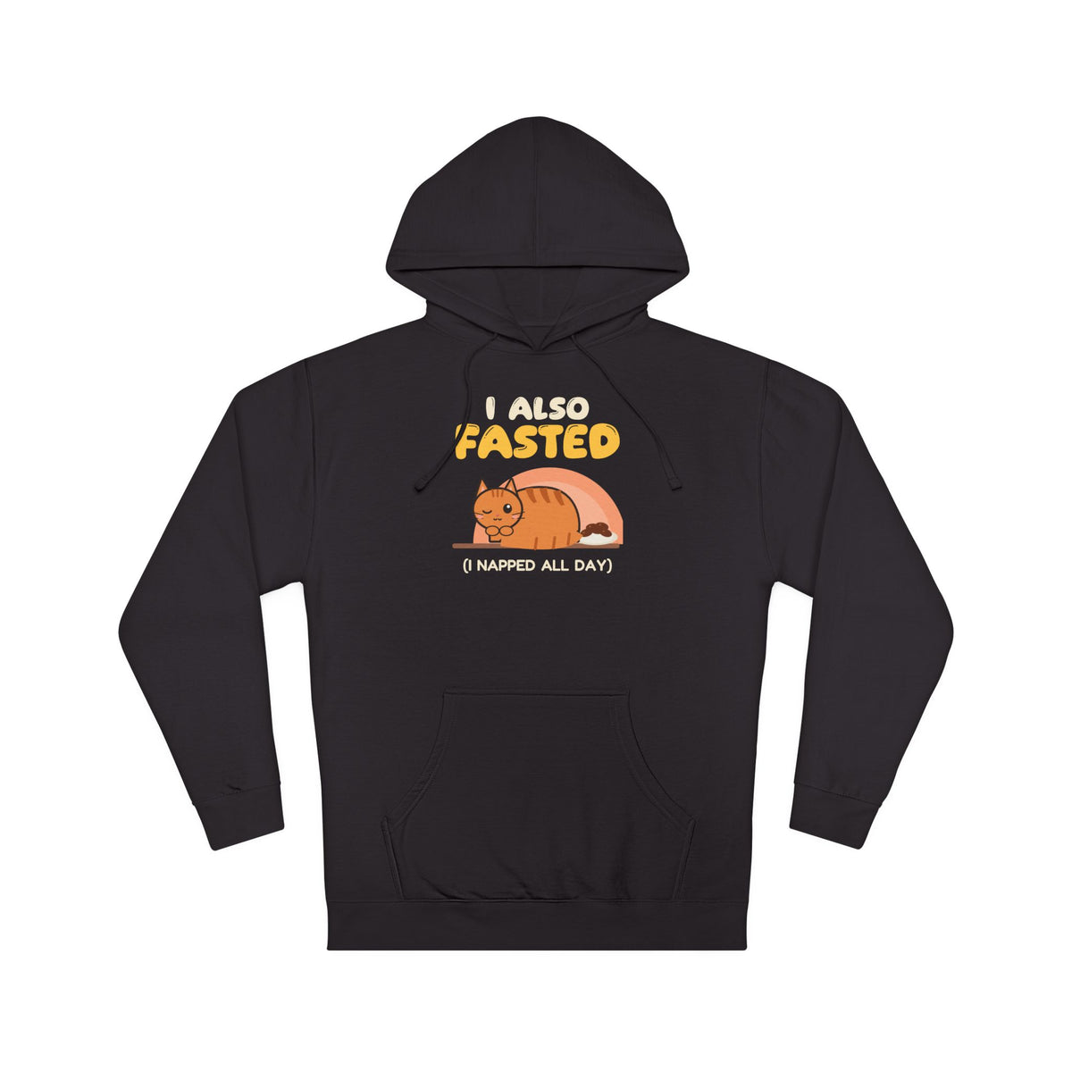 I Also Fasted Hoodie in Black – AdabStars