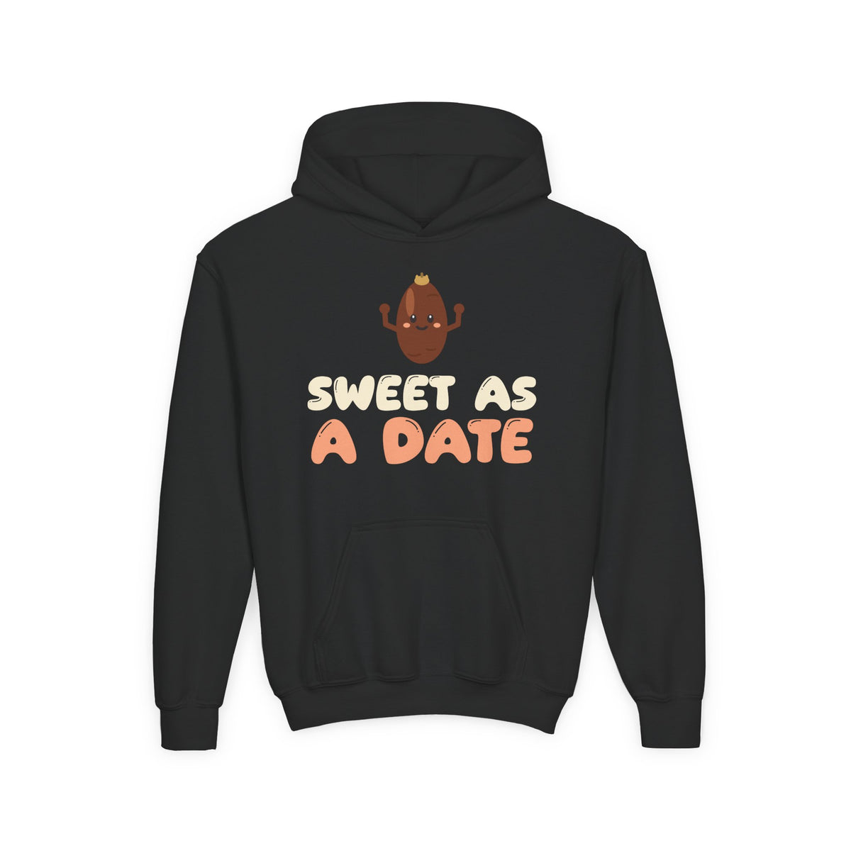 Sweet As A Date Ramadan Kids Hoodie | Ramadan Kids Cute Fruit Little One Eid | AdabStars Islamic Kids Apparel
