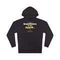 Be Like Ayyub (AS) Hoodie | Prophet Ayyub (Job) Patience Story, Qur'an 38:41-44 on the Back | AdabStars