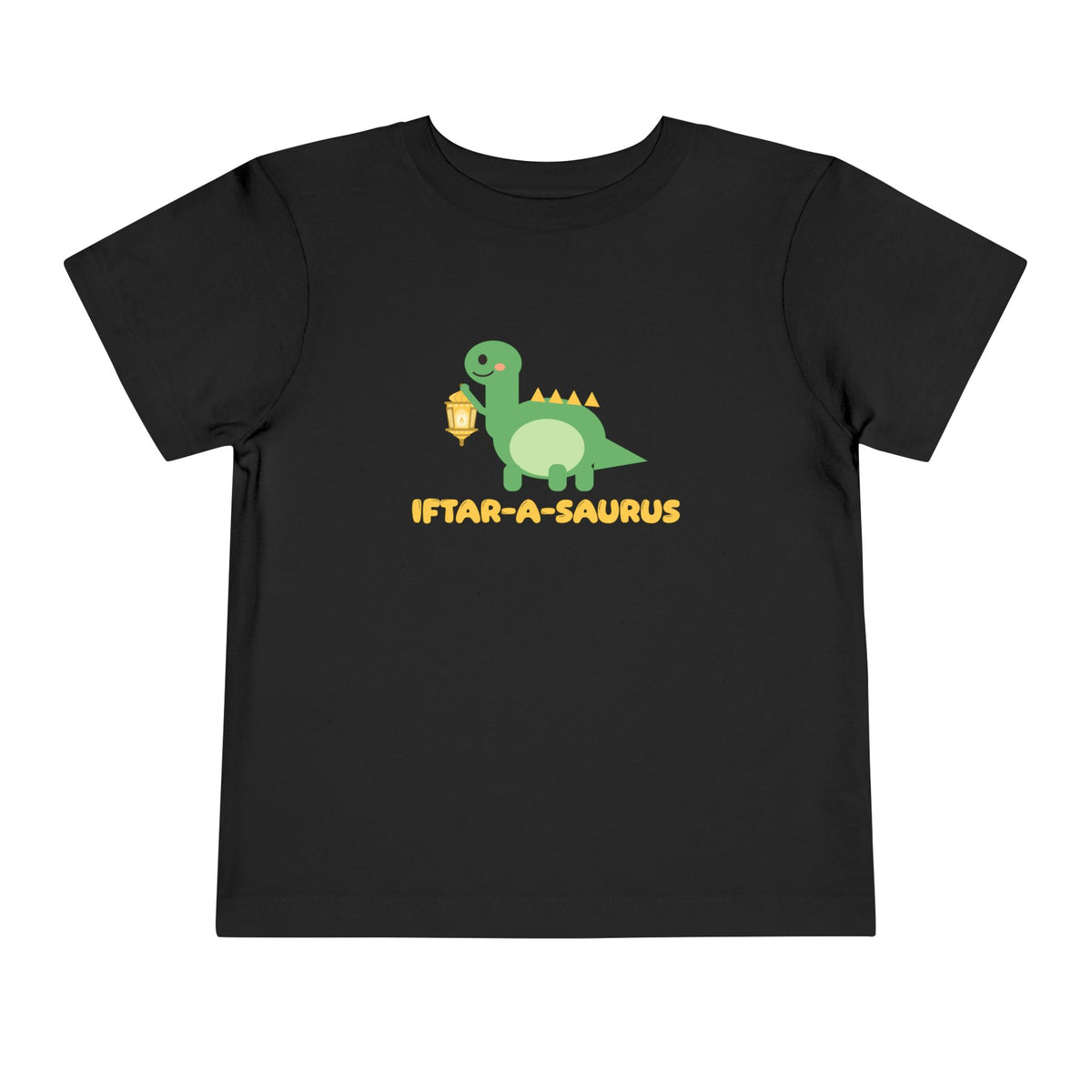 Iftar-A-Saurus Ramadan Toddler Tee | Ramadan Kids Dinosaur Lantern Dino Pun | AdabStars Islamic Kids Apparel
