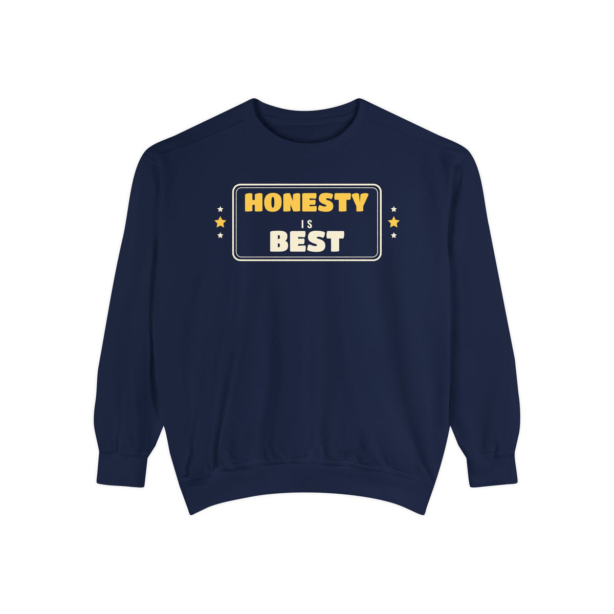 Honesty Is Best Ramadan Sweatshirt | Adab Kids Honesty Is Best Truthful Manners Retro Badge | AdabStars Islamic Kids Apparel