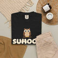 Suhoor Owl Ramadan Heavyweight Tee | Ramadan Kids Night Bird Early Riser Pre Dawn | AdabStars Islamic Kids Apparel