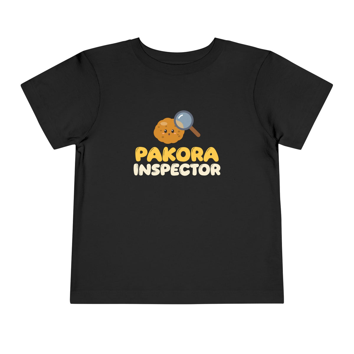 Pakora Inspector Ramadan Toddler T-Shirt in Black – AdabStars