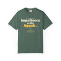 Be Like Ayyub (AS) Heavyweight Tee, Front Print | Prophet Ayyub (Job) Patience Story | AdabStars