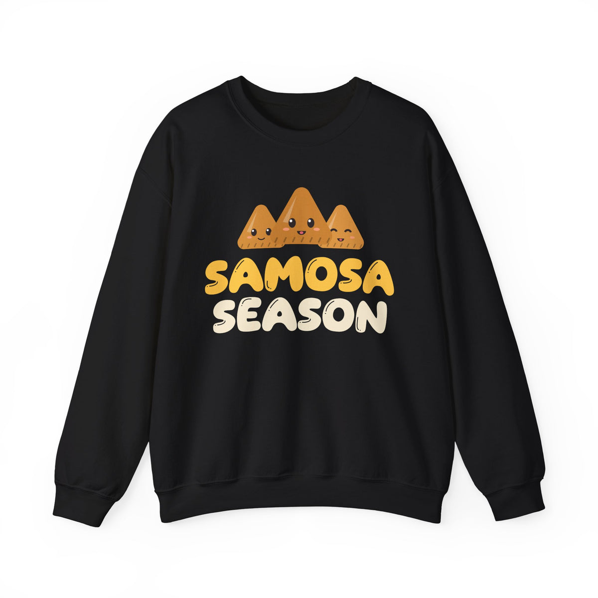 Samosa Season Ramadan Crewneck Sweatshirt in Black – AdabStars
