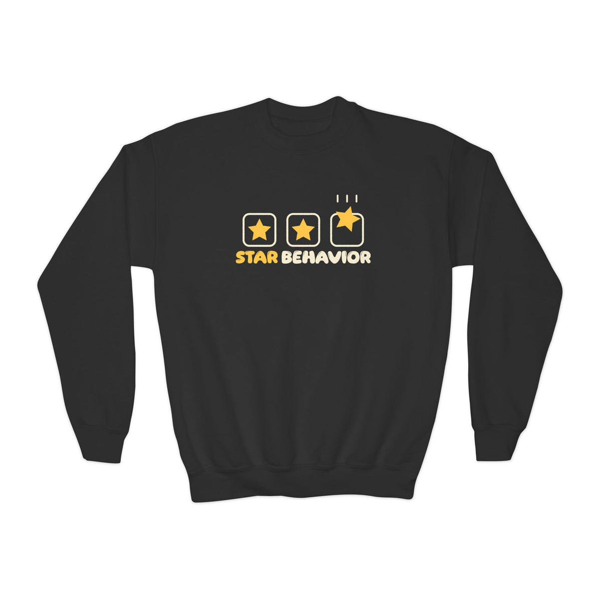 Star Behavior Ramadan Kids Sweatshirt | Kids Adab Good Manners Reward Chart Muslim | AdabStars Islamic Kids Apparel