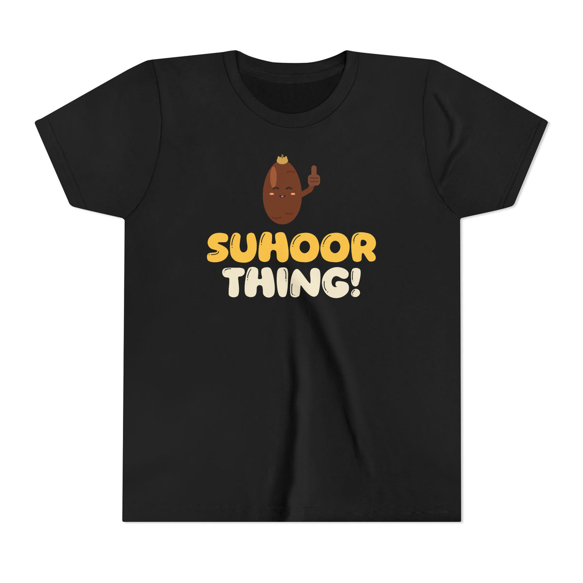 Suhoor Thing! Kids Tee | Thing Ramadan Kids Date Fruit Thumbs Up Pun Funny | AdabStars Islamic Kids Apparel