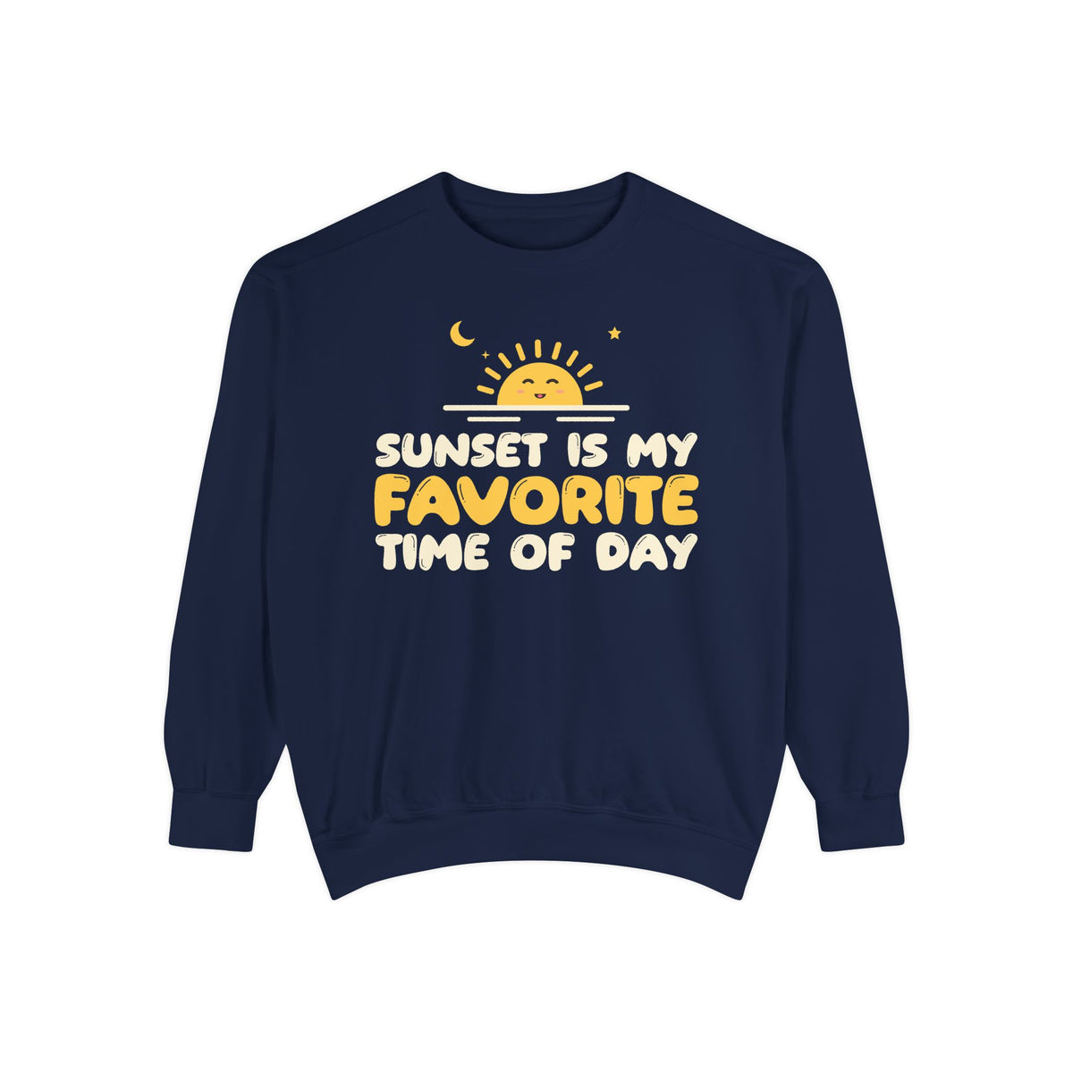 Sunset Is My Favorite Time Of Day Ramadan Sweatshirt | Ramadan Sunset Is My Favorite Time Of Day Iftar Funny | AdabStars Islamic Apparel