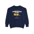 Be Like Isa (AS) Sweatshirt, Front Print | Prophet Isa (Jesus) Gentleness Story | AdabStars