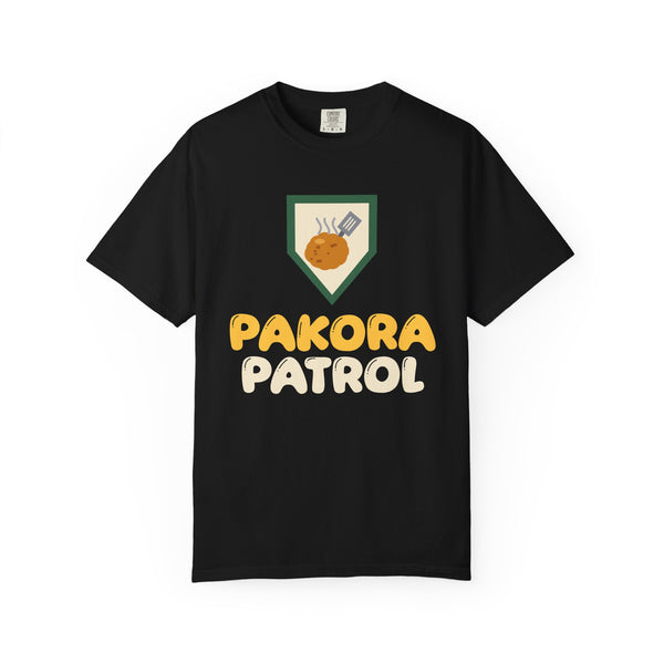 Pakora Patrol Ramadan Heavyweight T-Shirt in Black – AdabStars