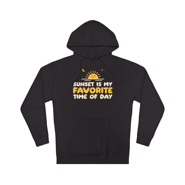 Sunset Is My Favorite Time Of Day Hoodie in Black – AdabStars