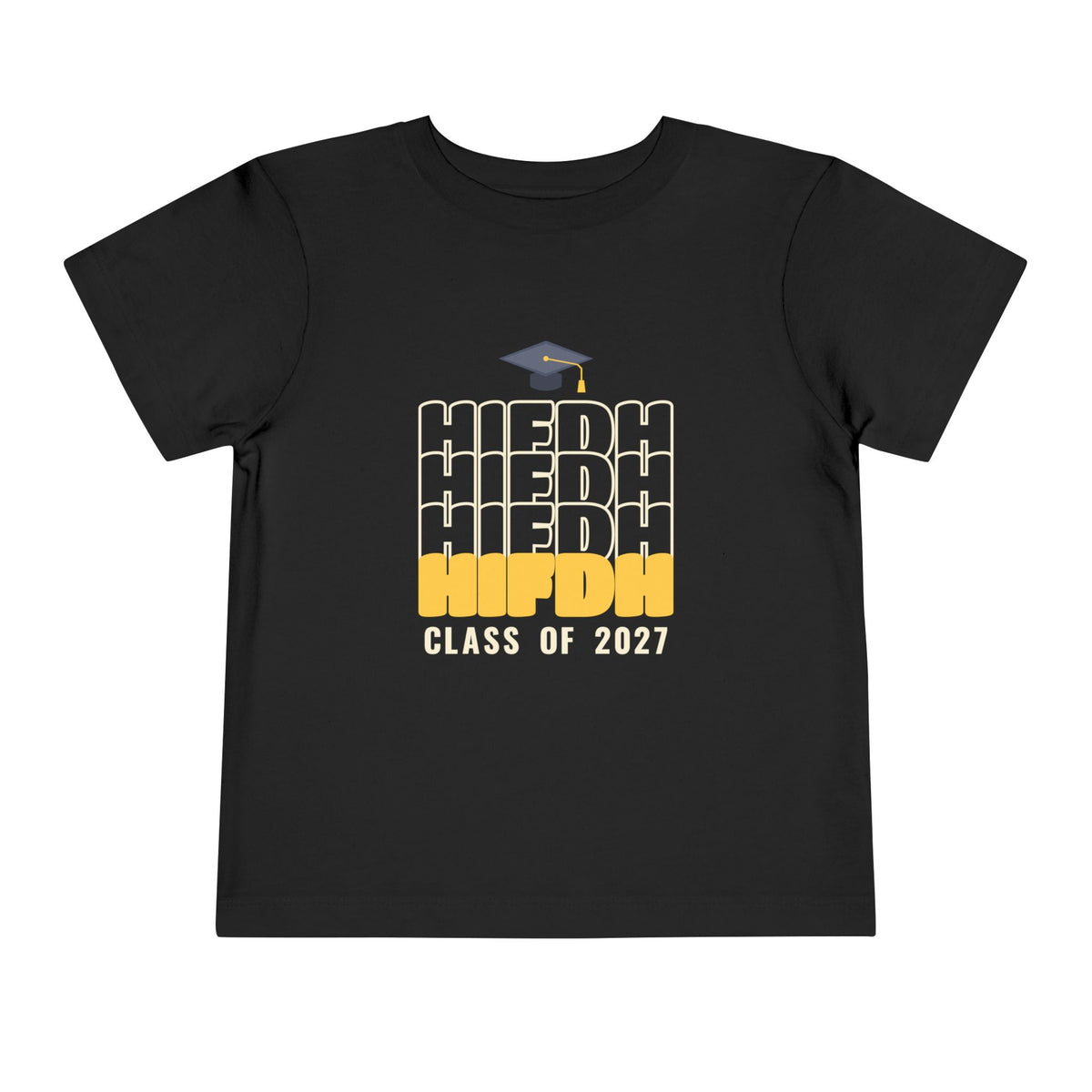 Hifdh Class of 2027 Islamic Toddler T-Shirt in Black – AdabStars