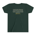 With Hardship Comes Ease Kids Tee | Surah Ash-Sharh Qur'an 94:5-6 on the Back Islamic Reminder | AdabStars