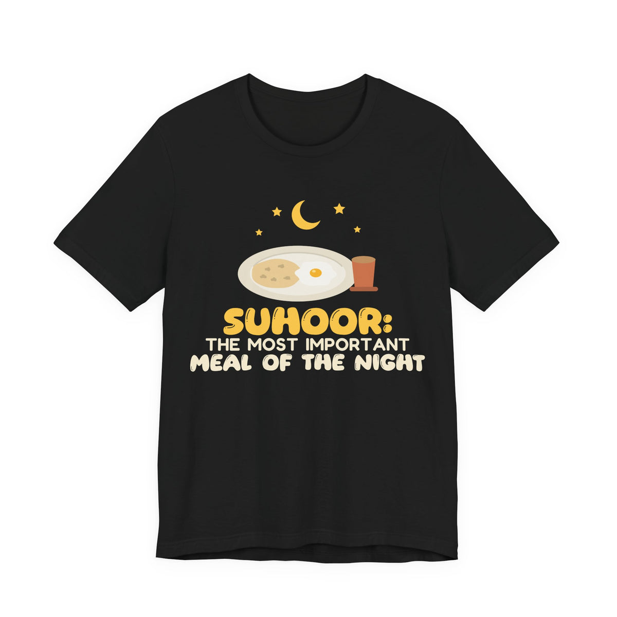 Suhoor: Most Important Meal Of The Night Shirt | Suhoor Most Important Meal Of The Night Ramadan Funny Food | AdabStars Islamic Apparel