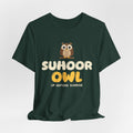 Suhoor Owl Ramadan Shirt | Ramadan Kids Night Bird Early Riser Pre Dawn | AdabStars Islamic Kids Apparel