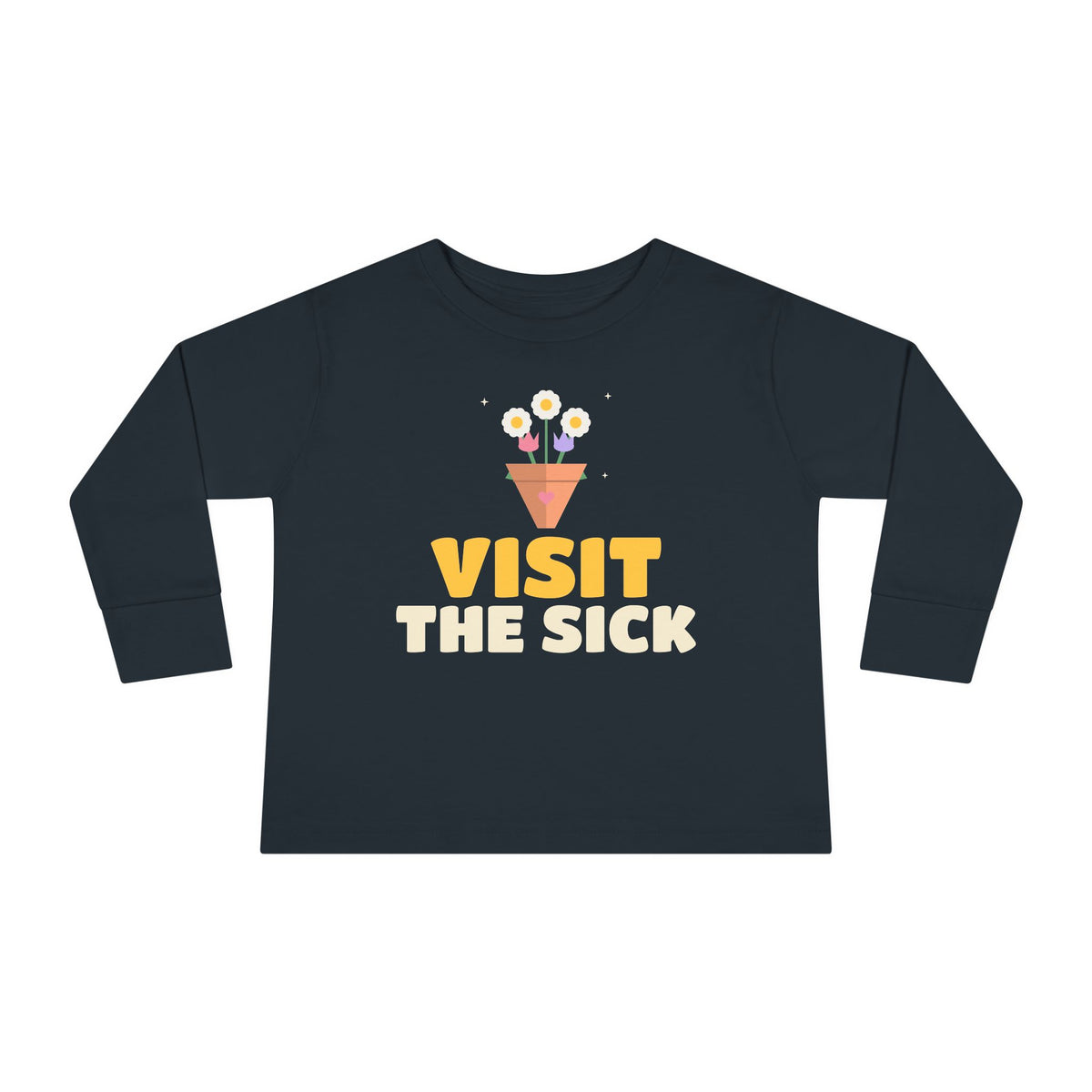 Visit the Sick Islamic Toddler Toddler Long Sleeve Shirt in Black – AdabStars