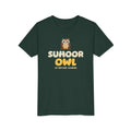 Suhoor Owl Ramadan Kids Tee | Ramadan Kids Night Bird Early Riser Pre Dawn | AdabStars Islamic Kids Apparel