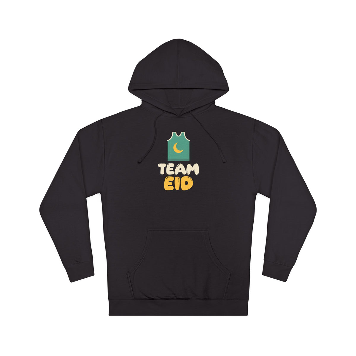 Team Eid Hoodie | Basketball Jersey Crescent Moon Family Matching | AdabStars Islamic Apparel
