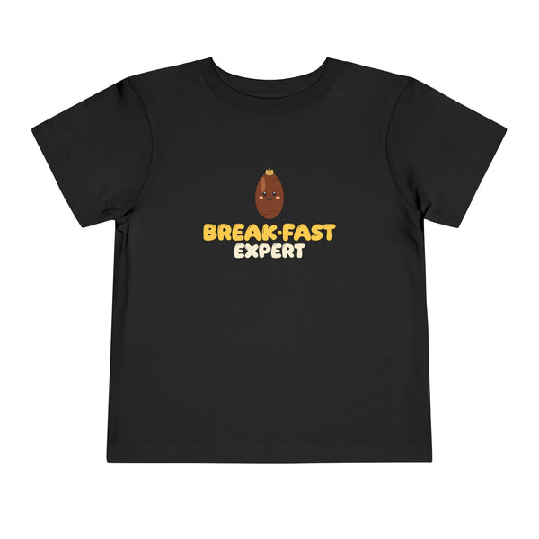 Break Fast Expert Toddler T-Shirt in Black – AdabStars