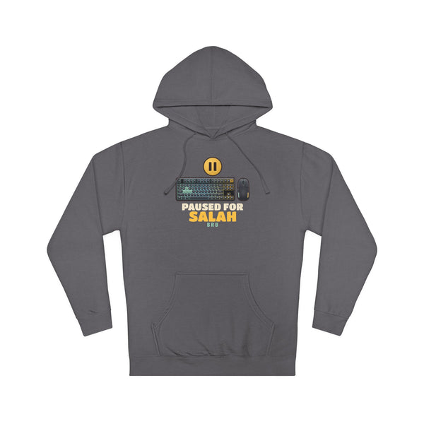 Paused for Salah PC Gamer Islamic Hoodie in Charcoal – AdabStars