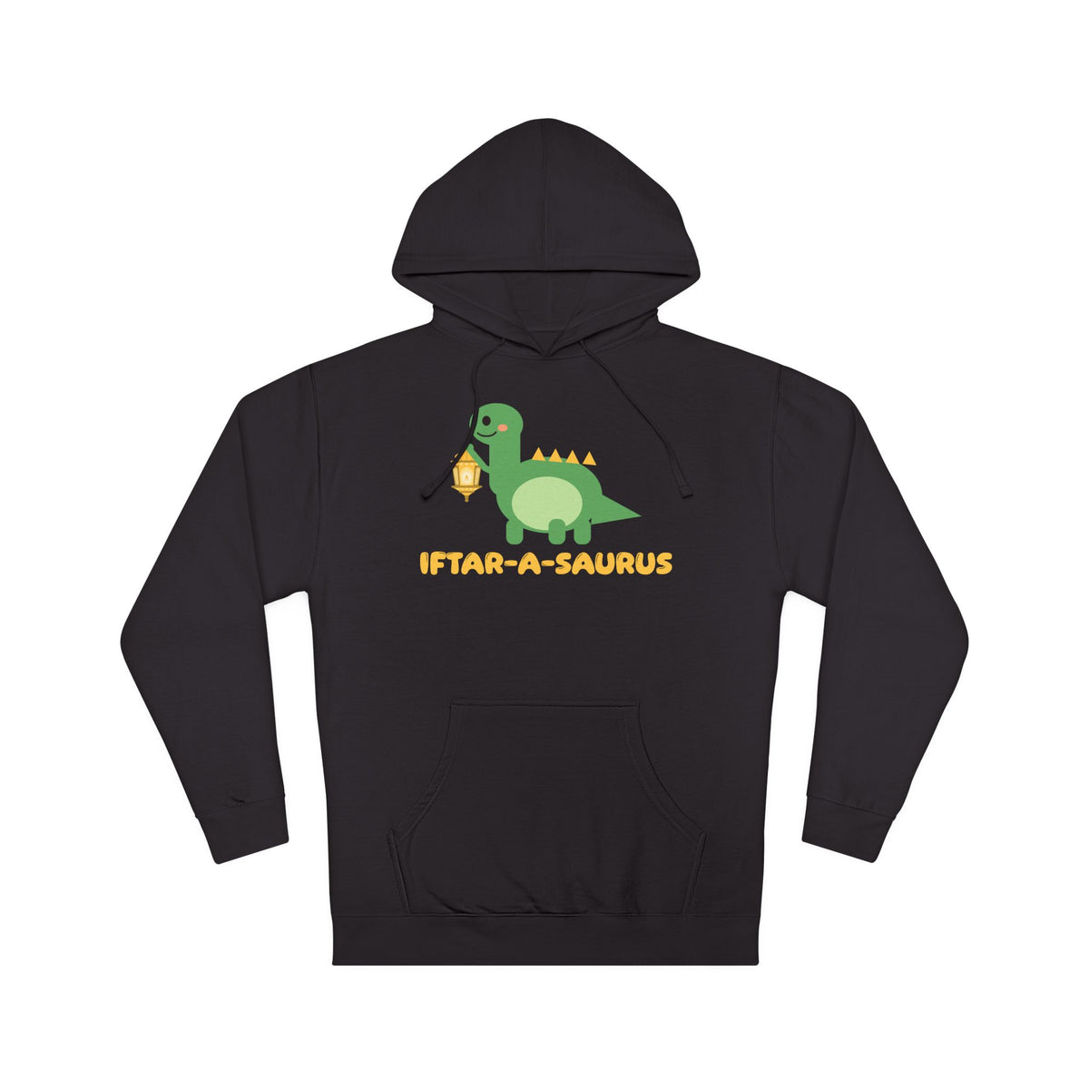 Iftar-A-Saurus Ramadan Hoodie | Ramadan Kids Dinosaur Lantern Dino Pun | AdabStars Islamic Kids Apparel