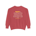 Be Like Ayyub (AS) Sweatshirt | Prophet Ayyub (Job) Patience Story, Qur'an 38:41-44 on the Back | AdabStars