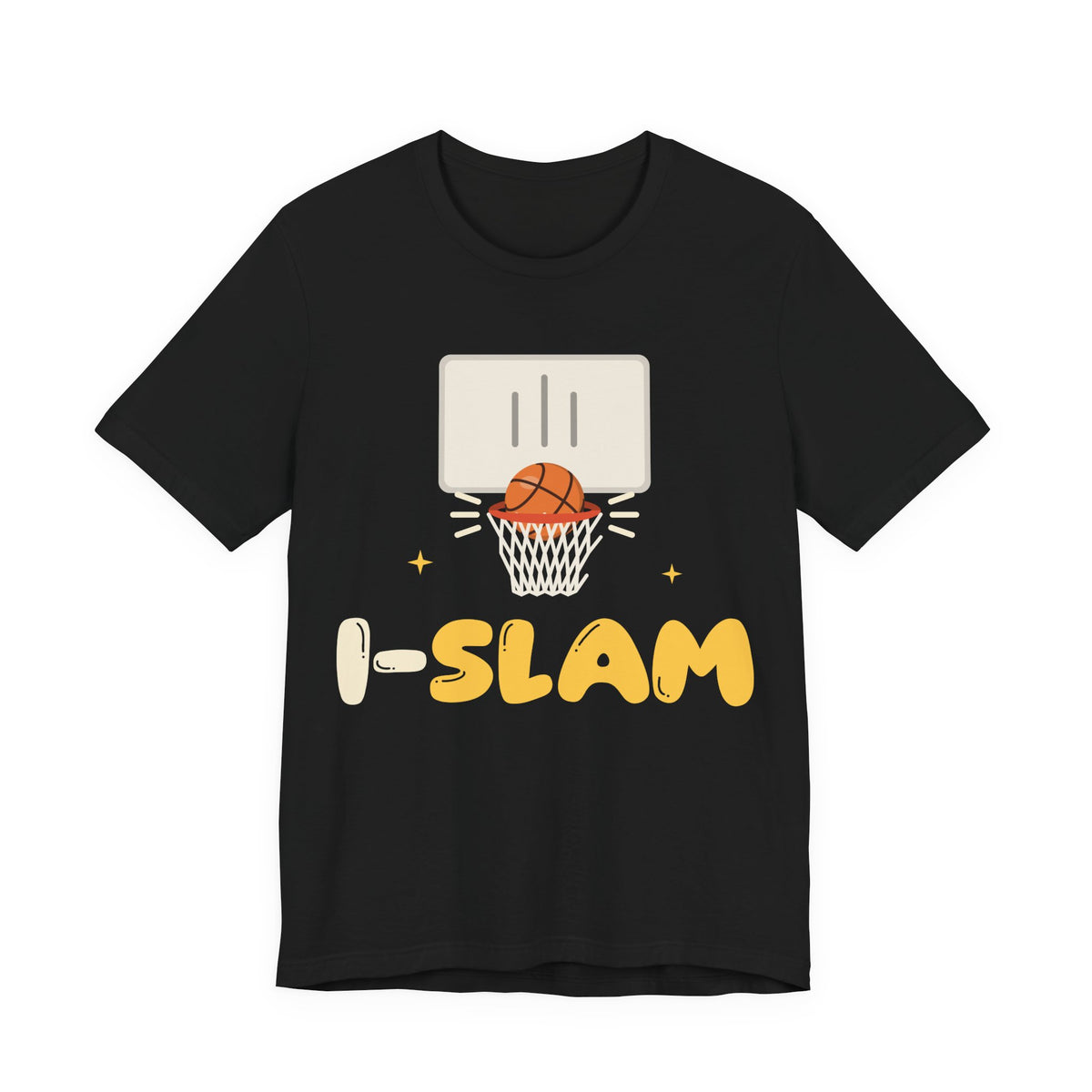 I-Slam Muslim Shirt | Muslim Basketball Kids I-Slam Pun Proud Islam Hoop Dunk | AdabStars Islamic Kids Apparel