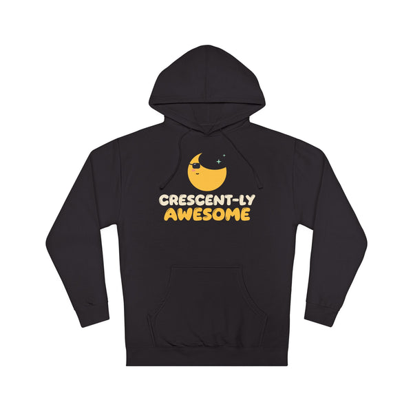 Crescent-ly Awesome Hoodie in Black – AdabStars