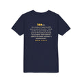 Be Like Isa (AS) Kids Tee | Prophet Isa (Jesus) Gentleness Story, Qur'an 19:30-32 on the Back | AdabStars